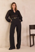 High-waisted tailored trousers LAYLA