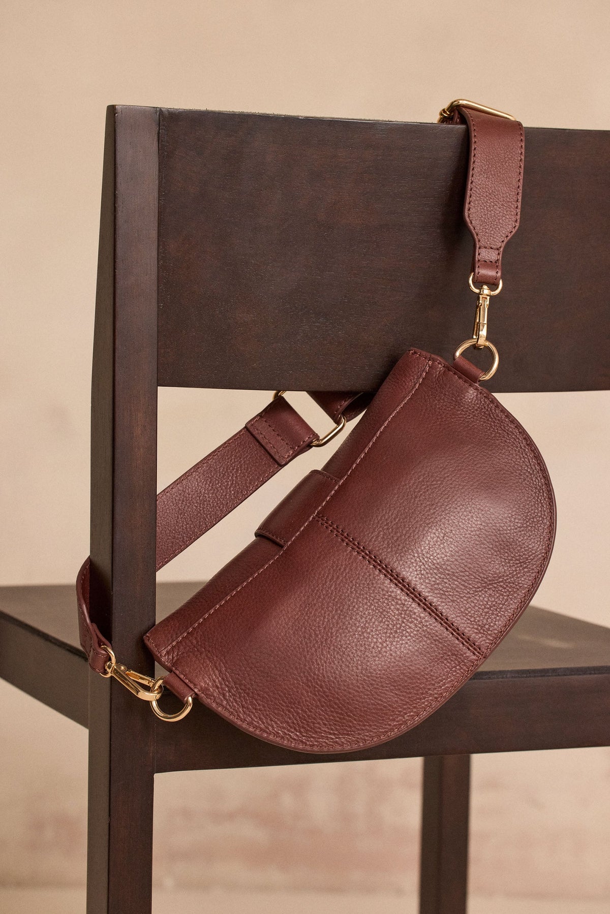 Sac banane en cuir MARCEL