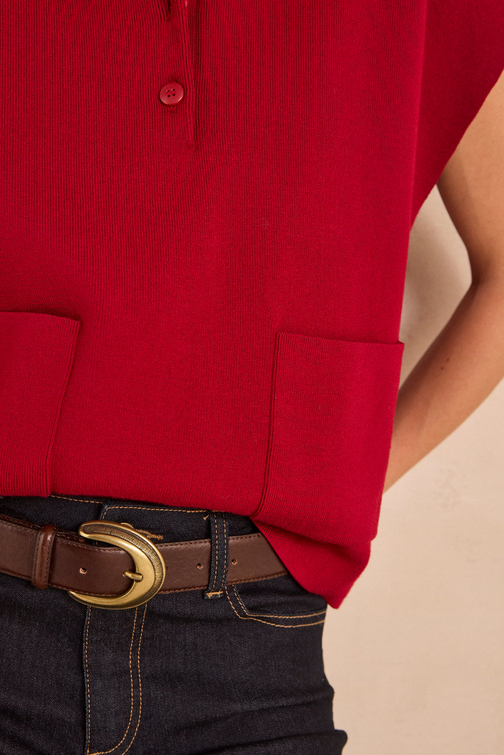 Pull sans manches AGLAE