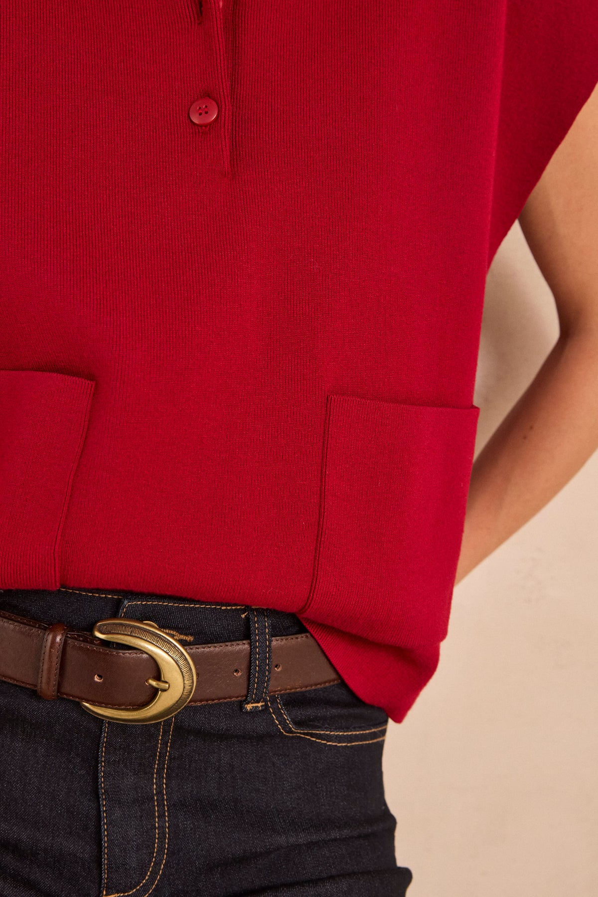 Pull sans manches AGLAE