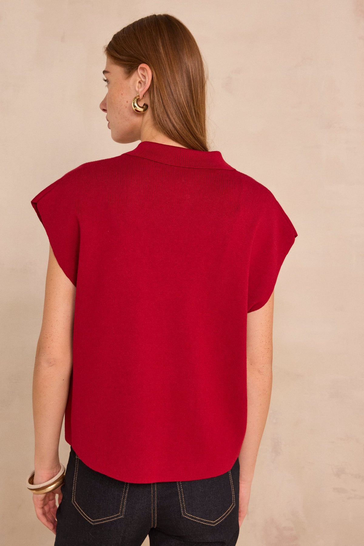 Pull sans manches AGLAE