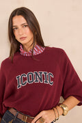 Three-quarter sleeve sweater ATELIER