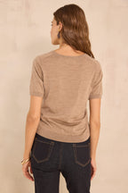 ALICE Short Sleeve Wool Sweater
