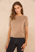 ALICE Short Sleeve Wool Sweater