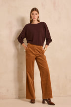 Pantalon large en velours côtelé FERGUSON