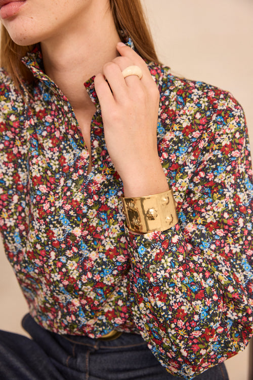 Blouse à fleurs MALIBU