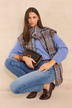 Manteau sans manches en laine mélangée DJODDY