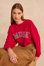 MUSE blended cotton sweatshirt